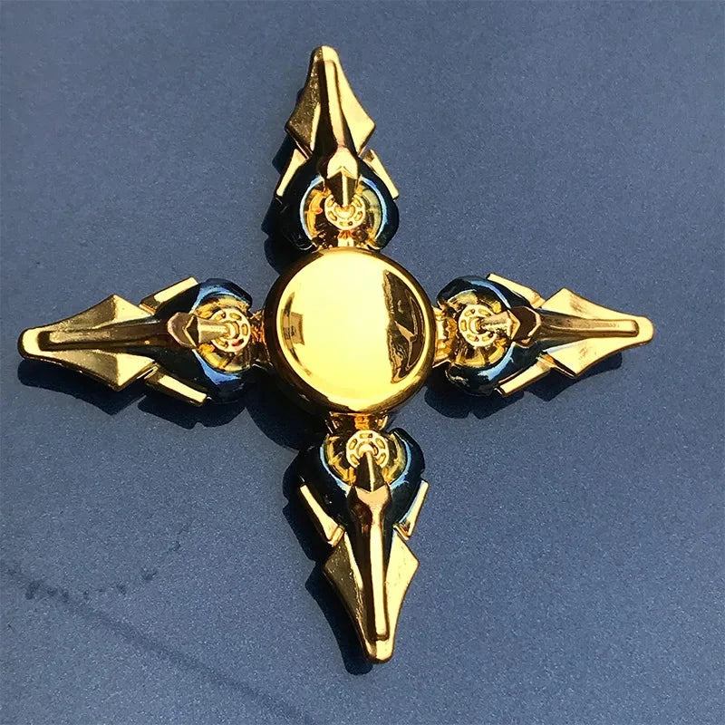 Creativity Hand Spinner Gun Zinc Alloy Metal Fidget King of Glory Weapon Series Kids Stress Relief Funny Toys Econic Blanks