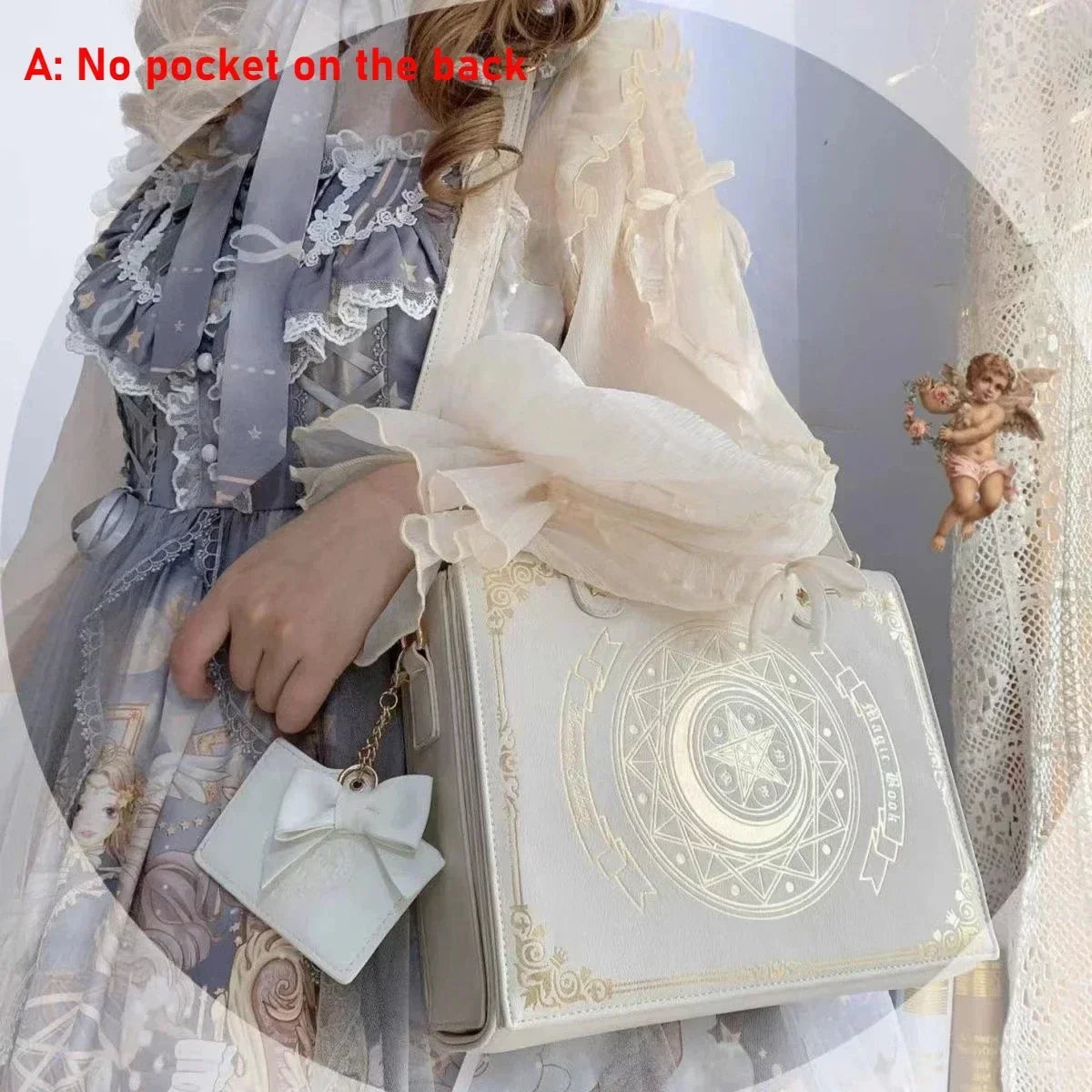 Y2K Korean Gothic Square Black Shoulder Bag Harajuku Vintage Aesthetic Purses Luxury Designer Handbags Messenger Tote Bags Women Quick Pick Grocers