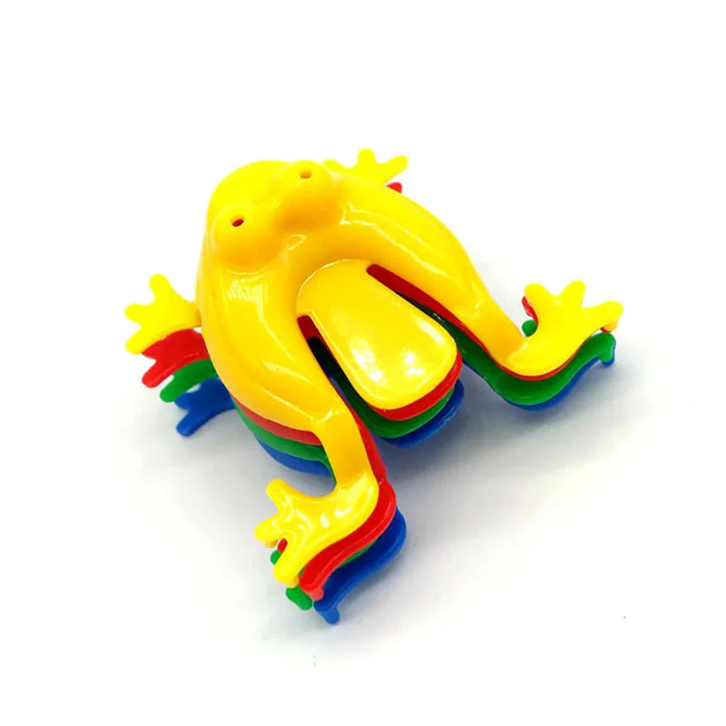 10-20Pcs Jumping Frog Bounce Fidget Toys For Kids Novelty Assorted  Stress Reliever Toys For Children Birthday Gift Party Favor Econic Blanks
