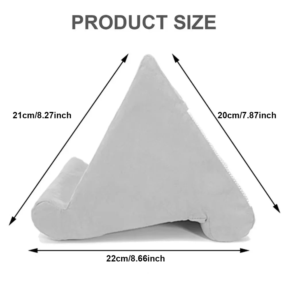 Sponge Pillow Tablet Holder for IPad Samsung Huawei Xiaomi Tablet Holder Mobile Phone Support Pillow Multi-angle Reading Stand Quick Pick Grocers