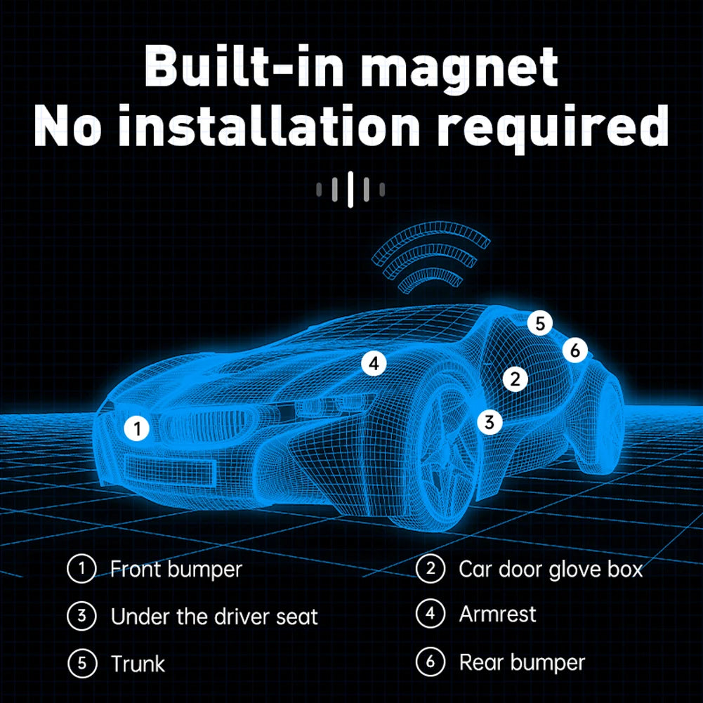 1-10PCS Mini GPS Tracker Magnetic Smart Car Tracking Device for Kids Child Pet Vehicle Location Finder Locator Car GPS Tracker Quick Pick Grocers