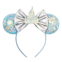 New Christmas Halloween Mouse Ears Headband Cartoon Sequin Bows Headband Birthday Party Princess Cosplay Costume For Women Adult Quick Pick Grocers