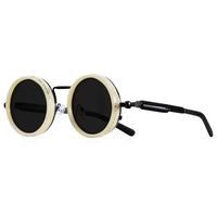 CRIXALIS Polarized Round Sunglasses ND9 Adjustable Dimming Men Women Retro Punk Men's Fishing Eyeglasses Outdoor Shades UV400 Quick Pick Grocers