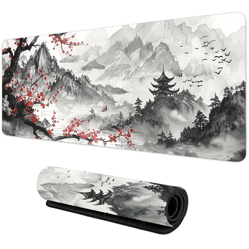 Night Moonlight large cool mouse pad laptop non-slip esports office desk mat game player mousepad mini PC desktop accessories Econic Blanks