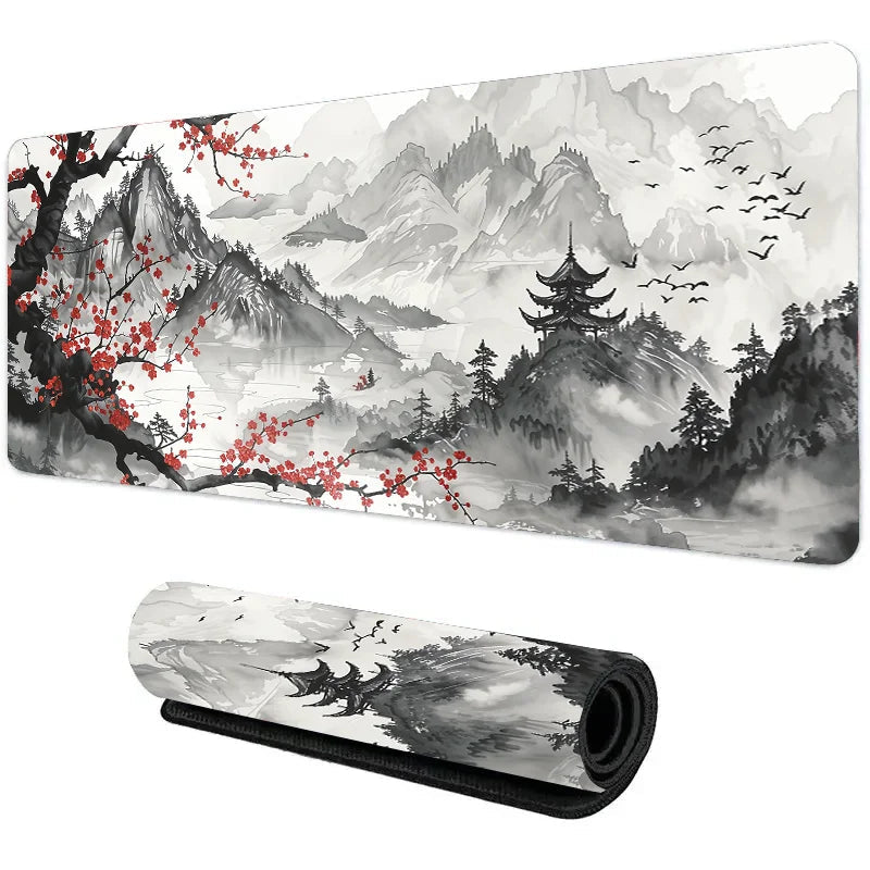 Night Moonlight large cool mouse pad laptop non-slip esports office desk mat game player mousepad mini PC desktop accessories Quick Pick Grocers