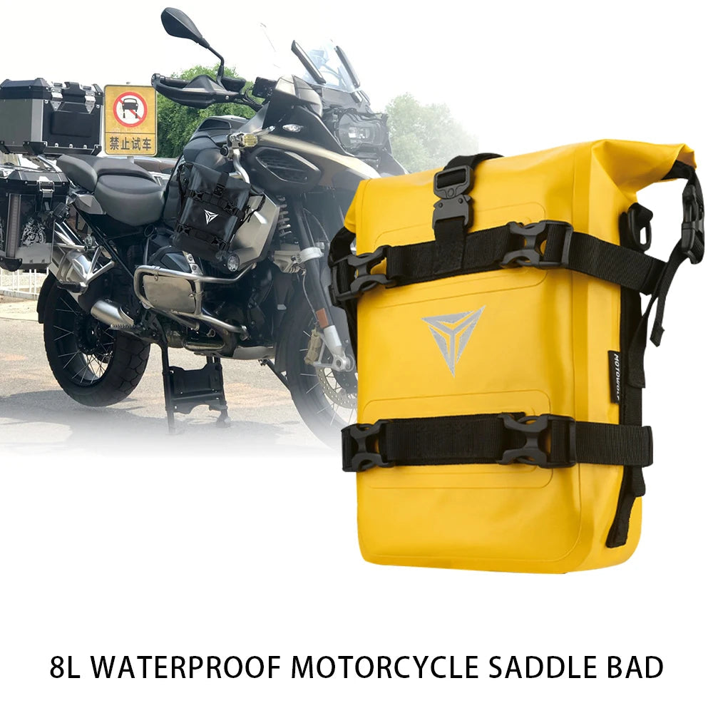 For BMW R1200GS R1250GS ADV For HONDA NC750X CB500X Motorcycle Frame Crash Bars Waterproof Bag Bumper Repair Tool Placement Bag Quick Pick Grocers