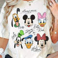 Summer New Women's Plus Size T-shirt Casual Loose Short Sleeved Printed with Mickey Duck Donald Duck and Disney Cartoon Patterns Quick Pick Grocers