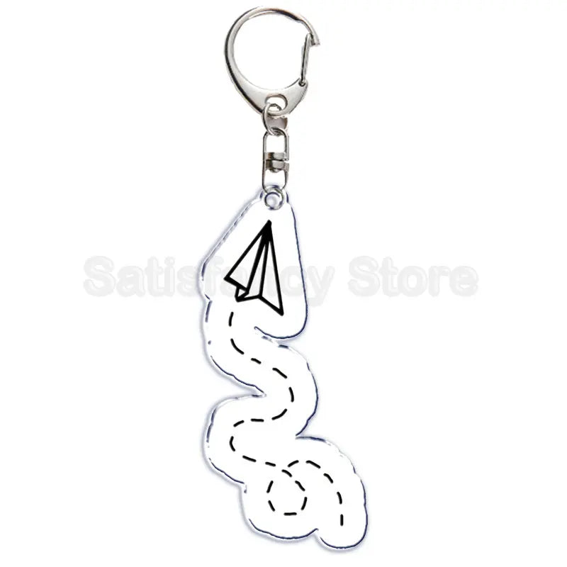 Gay Pride LGBT Rainbow Acrylic Keychain LGBTQ Transparent Double Sided Key Chain Key Ring Lesbian Keychains for Friends Gift Quick Pick Grocers