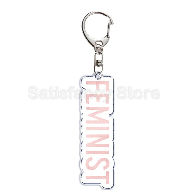 Gay Pride LGBT Rainbow Acrylic Keychain LGBTQ Transparent Double Sided Key Chain Key Ring Lesbian Keychains for Friends Gift Quick Pick Grocers
