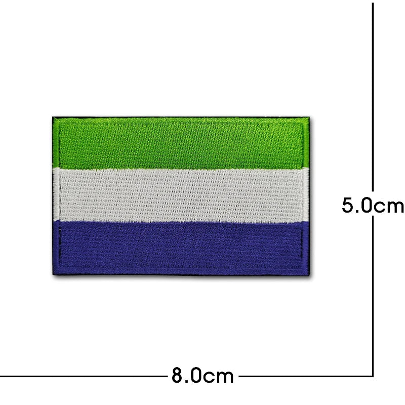 Rainbow Flag Embroidered Patch Pride Gay LGBT Tactical Applique for Clothes Hat Military Emblem with Hook and Loop Quick Pick Grocers