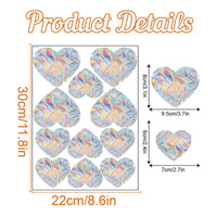 Rainbow Suncatcher Window Stickers PVC Cat Butterfly Prism Glass Wall Sticker Home Kids Bedroom Decoration Self Adhesive Decal Quick Pick Grocers