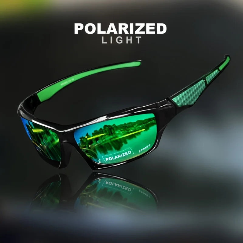 1/3PCS Sports Polarized Sunglasses for Men Lightweight Night Vision Male Shades Cycling Driving Fishing Fashion Mirror Sunglass Quick Pick Grocers