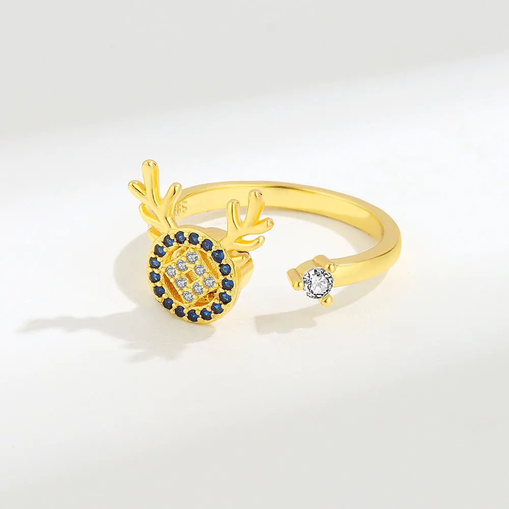 VENTFILLE 925 Sterling Silver Sunflower Diamond Zircon Rotatable Ring For Women Gift Relieve Stress Ring Jewelry Wholesale Quick Pick Grocers