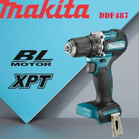 Makita Original DDF487 Cordless Driver Drill 18V Brushless Electric Impact Screwdriver Rechargeable Power Tool (ony tool) Quick Pick Grocers