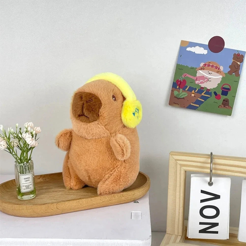 Cute Capybara Plush Toy Hoodie – Small Winged Stuffed Doll for Kids Econic Blanks