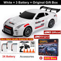 New 4WD Remote Control Drift Car Full Size 1:24 Mini Remote Control Racing Car Model 2.4G Radio High Speed RC Car Boy Toy Gift Econic Blanks
