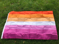 SKY FLAG Rainbow Flag 90x150cm 3x5fts high quality polyester Gay Flag Rainbow Things Sunset Lesbian Pride Flags home decoration Quick Pick Grocers