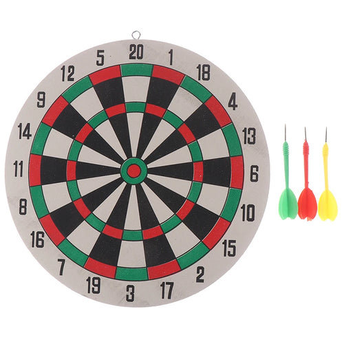 1Set Dart Board Darts Game Set Perfect for Cave Game Room Kids Decoration