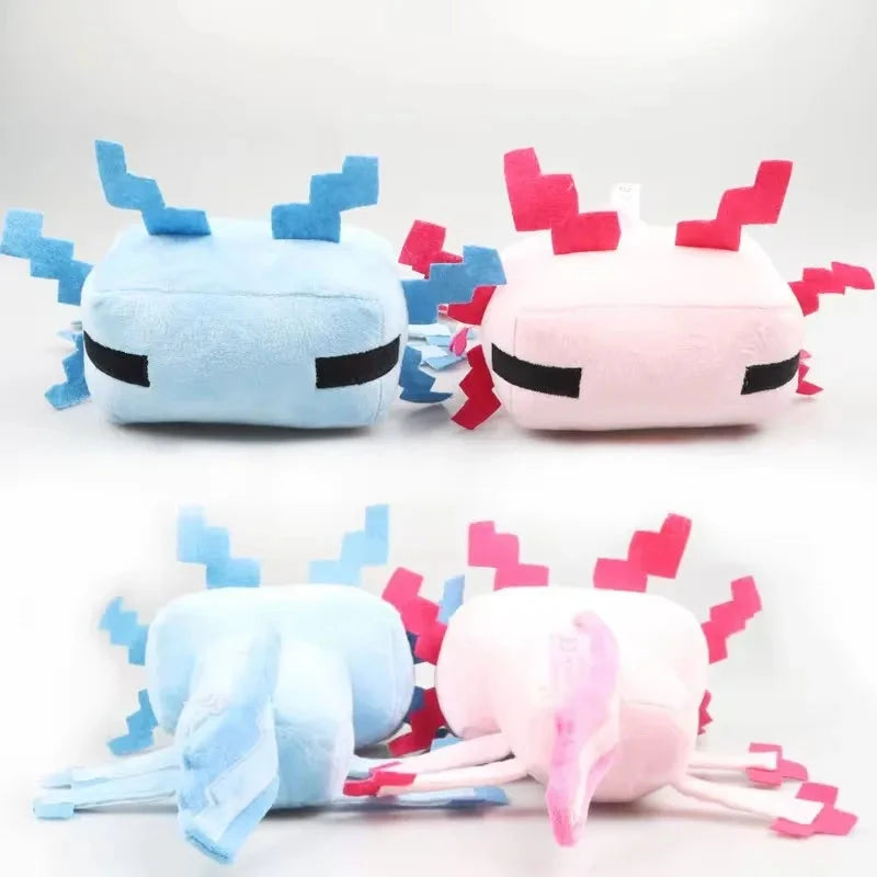 30cm Blue Axolotl Plush Toy Soft Stuffed Plushie Animal Axolotl Doll Cartoon Character Toys Kids Baby Chlidren Christmas Gifs Econic Blanks
