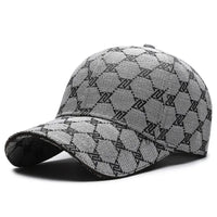 Four Seasons New Sunscreen Three-Line Sewn Baseball Cap Men's And Women's Casual Cap Net Red Distressed 1841 Hat Quick Pick Grocers