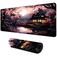 Night Moonlight large cool mouse pad laptop non-slip esports office desk mat game player mousepad mini PC desktop accessories Quick Pick Grocers