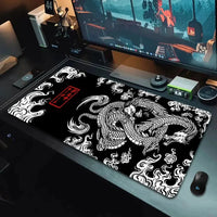 Japanese Dragon Large XXL Gaming Mousepad 900x400 700x300 Speed Desk Mat Anime Theme Keyboard Gamer Mouse Pad for Esports Quick Pick Grocers
