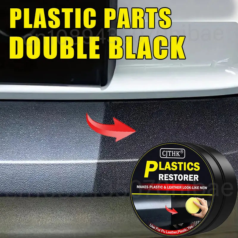 Car Plastic Restorer Back To Black Gloss Car Cleaning Products Plastic Leather Restore Auto Polish And Repair Coating Renovator Quick Pick Grocers