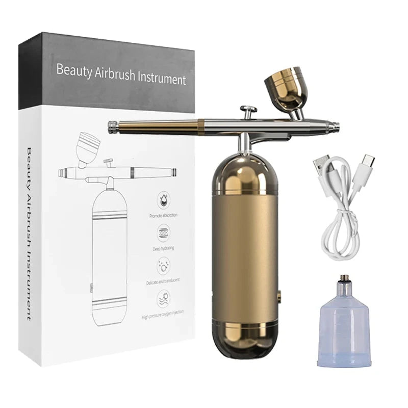 Airbrush Nail With Compressor Portable Air brush For Nails Art Paint Cake Crafts Portable Nails Spray AirBrush Compressor Kit Econic Blanks