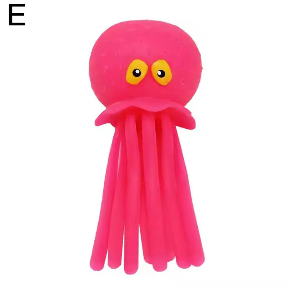 Baby Bath Toys Sponge Water Absorbing Octopus Squeezing Stress Relief Toys Summer Swimming Play Water Bath Toy for Children Quick Pick Grocers