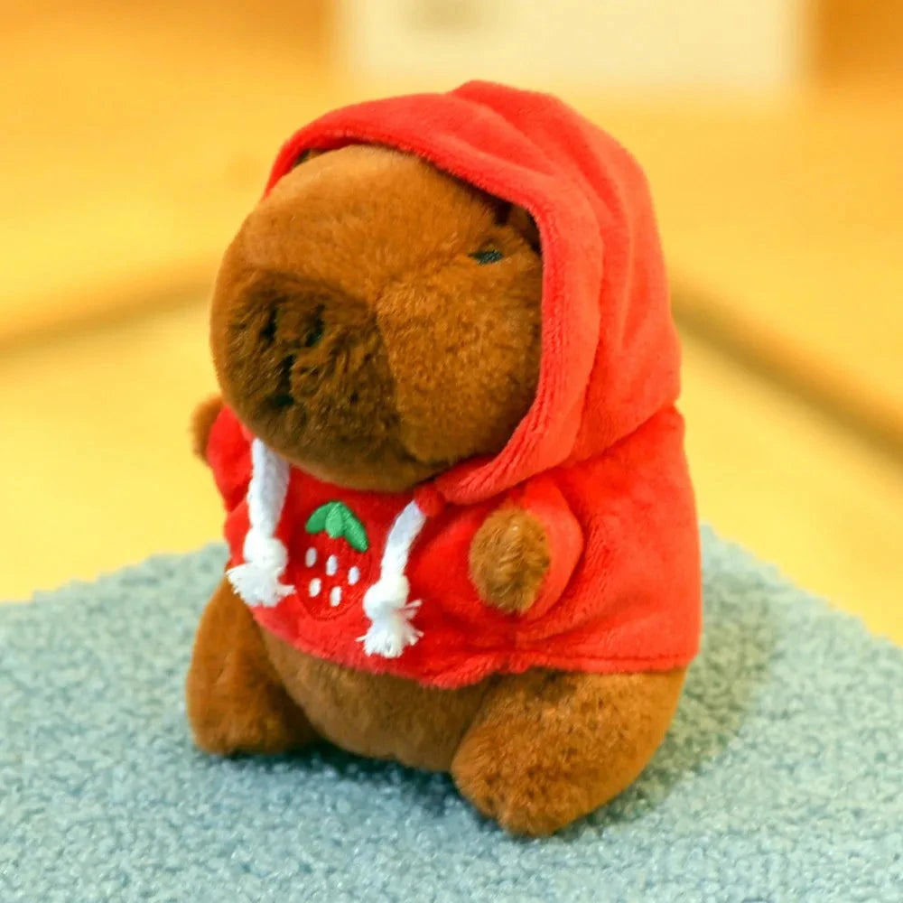 Cute Capybara Plush Toy Hoodie – Small Winged Stuffed Doll for Kids Econic Blanks