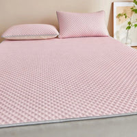 Breathable Cooling Mattress Comfortable Washable Ice Silk Bed Mat Pad Soft Skin-friendly Summer Sleeping Mat Household Quick Pick Grocers