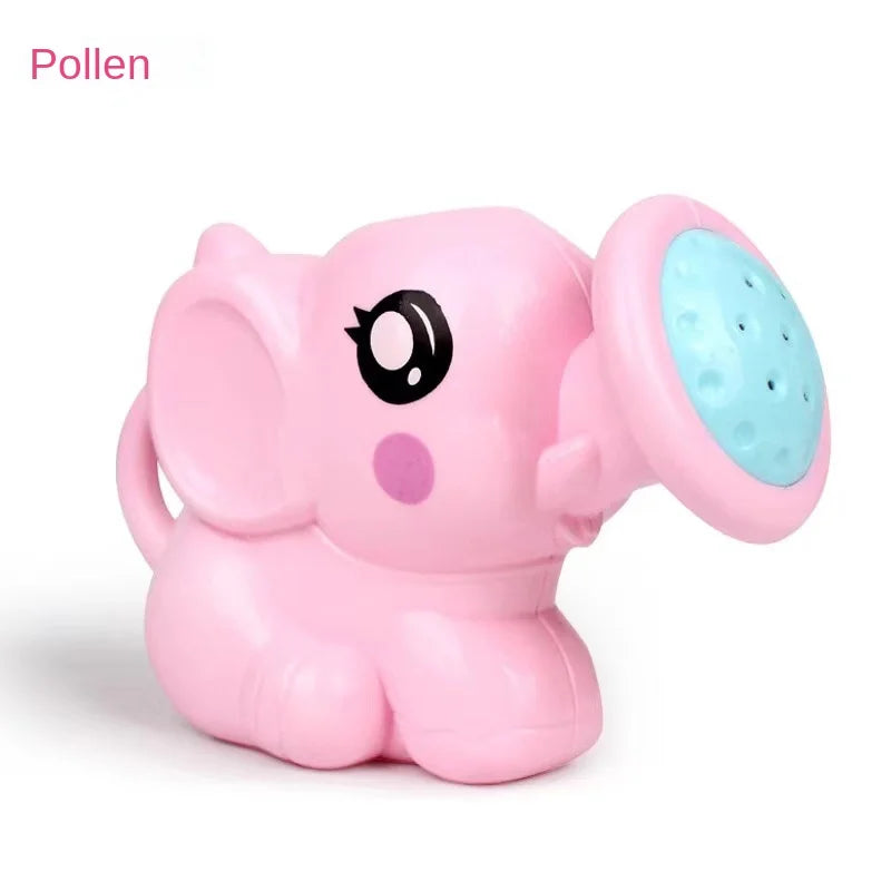 Bath Toy Plastic Kettle Bath Shower Tool Baby Bathroom Toy Elephant Watering Pot Bath Toy for Children Summer Bath Sprinkler Quick Pick Grocers