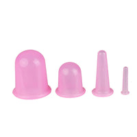 Silicone Vacuum Cupping Massage Jars Anti Cellulite Massage Facial Suction Cups Face Neck Lift Skin Scraping Guasha Anti Wrinkle Quick Pick Grocers