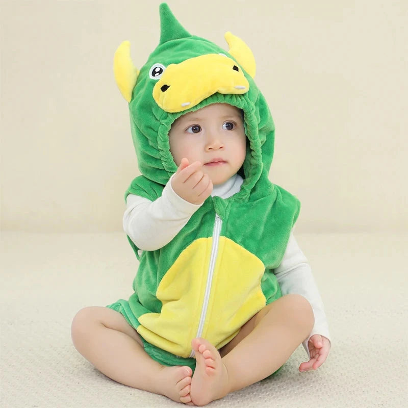0 1 2 3 4 Years Kigurumi Pajamas for Toddler Baby Clothes Children Outfits Infant Dinosaur Unicorn Cat Robbit Cosplay Costumes Econic Blanks
