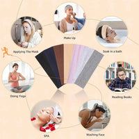 7PCS Elastic Sports Headbands For Women Stretchy Candy-Colored Hairbands Fashion Sweatbands For Fitness Yoga Running Cycling Quick Pick Grocers