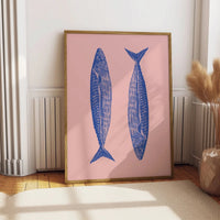 Japanese Red Koi Fish Canvas Prints Poster Modern Minimalism Aesthetic Art Prints Bedroom Kitchen Home Decor Art Poster Gifts Quick Pick Grocers