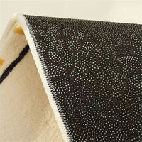 Non-Slip Long Floor Mat Fluffy Soft Bedroom Bedside Rugs Nordic Cartoon Carpet for Kids Room Bathroom Living Room Home Decor Quick Pick Grocers