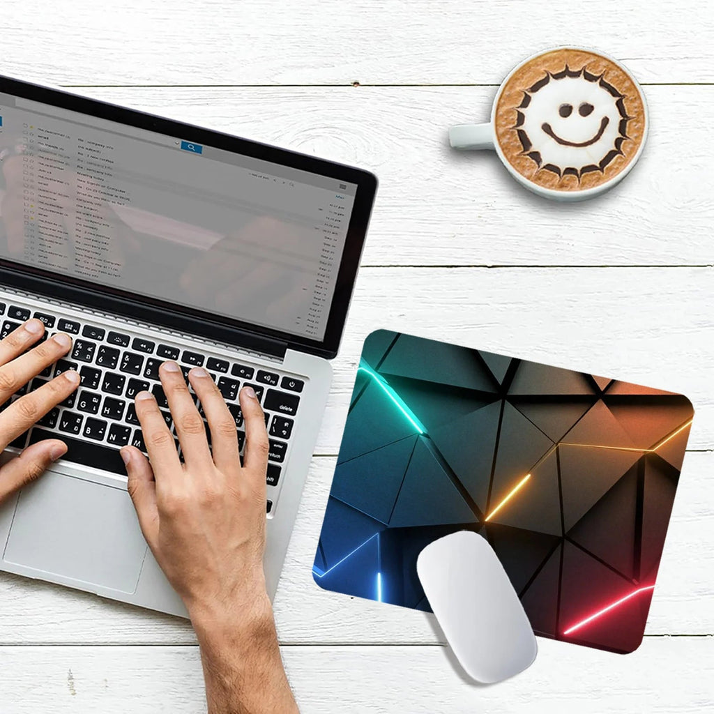Mouse Pad Desk Pad Extended Mouse Mat 31.5x11.8in Large Computer Keyboard Desk Mat Desk Pad with Non-Slip Base and Stitched Edge Quick Pick Grocers