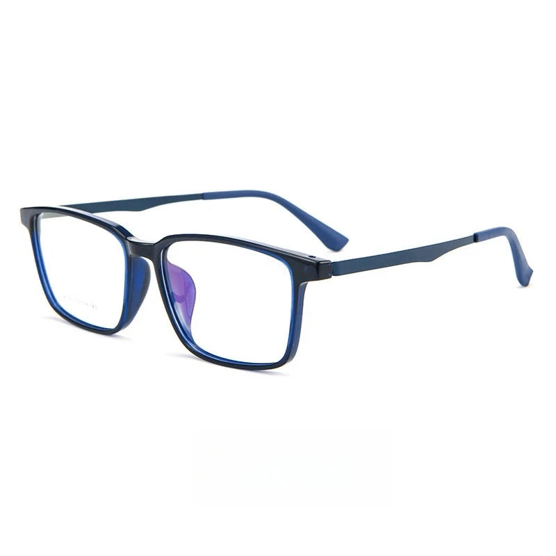 FIRADA Fashion Comfortable Glasses Retro Business Titanium Eyewear Square Optical Prescription Eyeglasses Frame For Men A1003 Econic Blanks