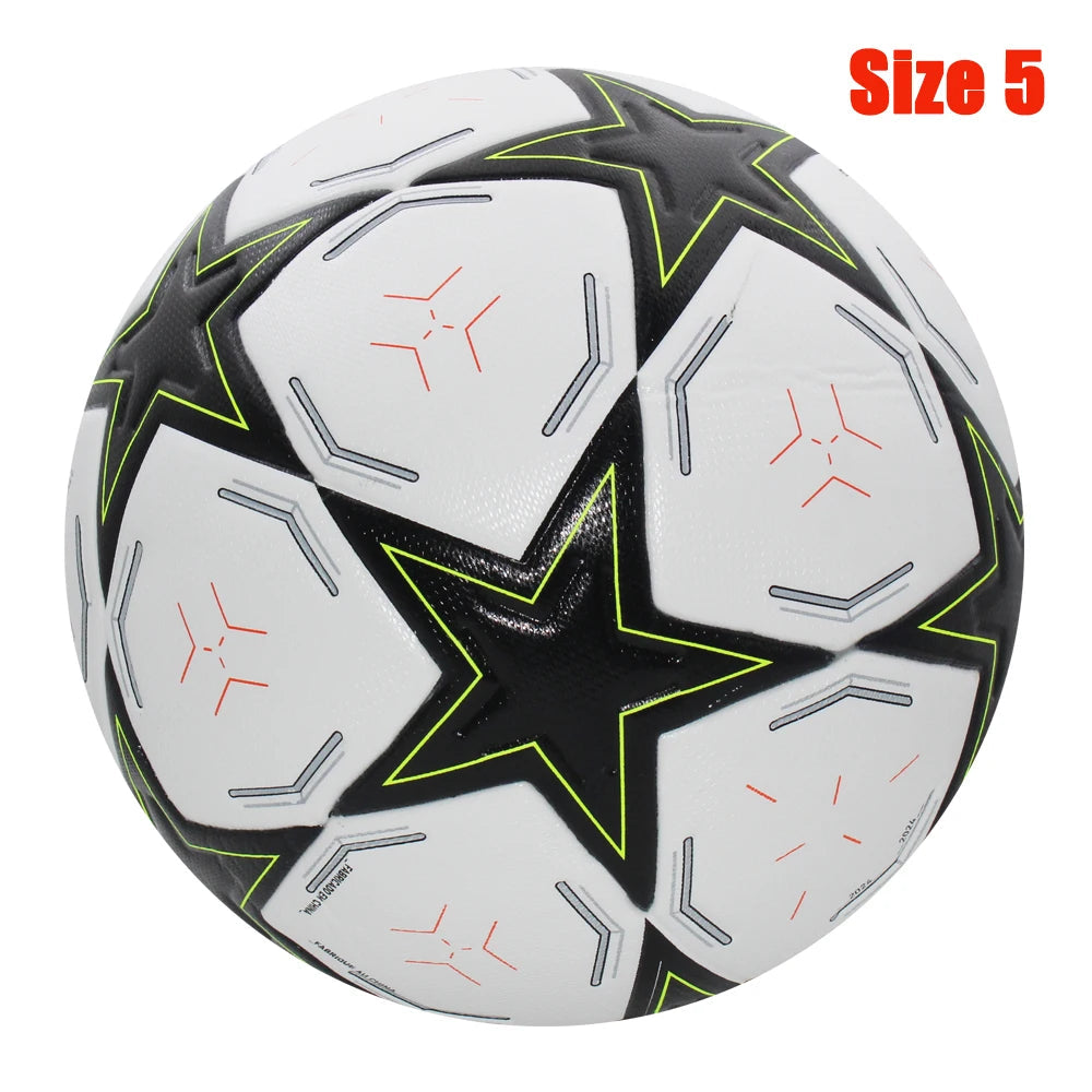 Standard Soccer Ball Professional Outdoors Sports Match Balls Training Seamless Football High Quality PU Material Size 5 Size 4 Quick Pick Grocers