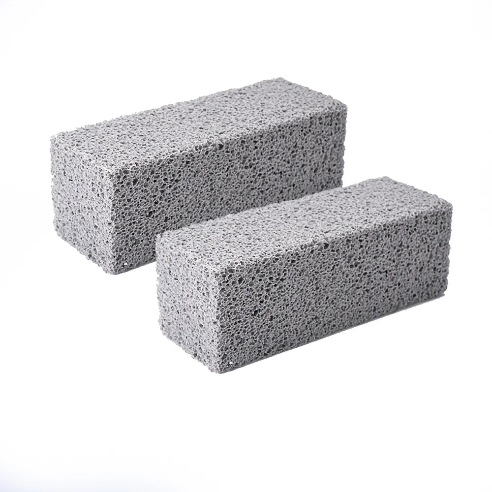 1pc BBQ Grill Cleaning Brush Brick Block Barbecue Cleaning Stone Pumice Brick For Barbecue Rack Outdoor Kitchen BBQ Tools Quick Pick Grocers