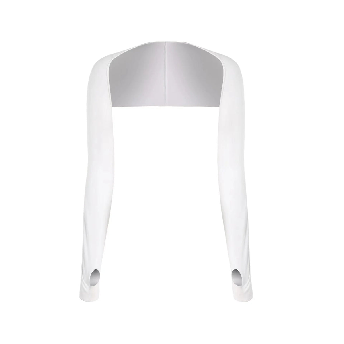 One-piece Ultra-thin Shawl Arm Sleeves Ice Silk Long Gloves Breathable Sun Protection Anti UV Hand Cover Warmer Outdoor Sports Quick Pick Grocers