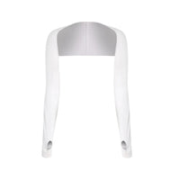One-piece Ultra-thin Shawl Arm Sleeves Ice Silk Long Gloves Breathable Sun Protection Anti UV Hand Cover Warmer Outdoor Sports Quick Pick Grocers