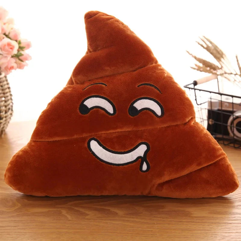 Wholesale cartoon new expression poo plush toys cute funny quirky funny poop cushion Econic Blanks