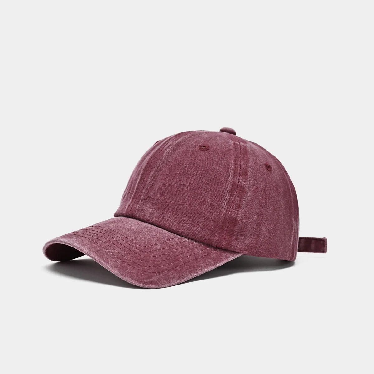 Sunscreen Water Washed MEN'S Baseball Cap with a Small Face, Retro Distressed and Versatile Trendy Duck Tongue Hat, MEN'S Big He Quick Pick Grocers