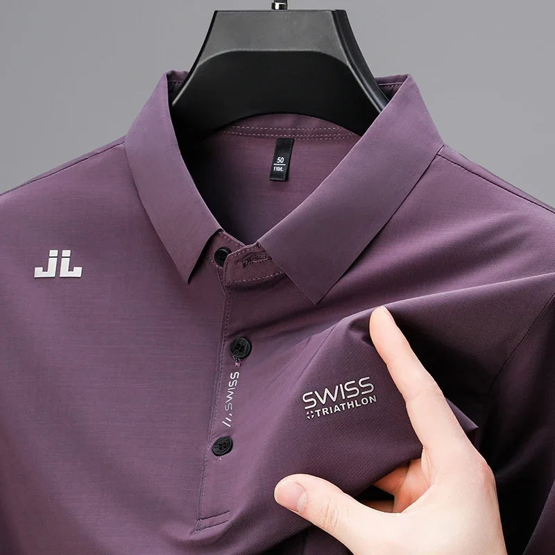 2026 New Men's Regular Fit Short Sleeve Polo Shirt Soft Comfortable Fabric Casual Sport Summer Fashion Top Tee Quick Pick Grocers