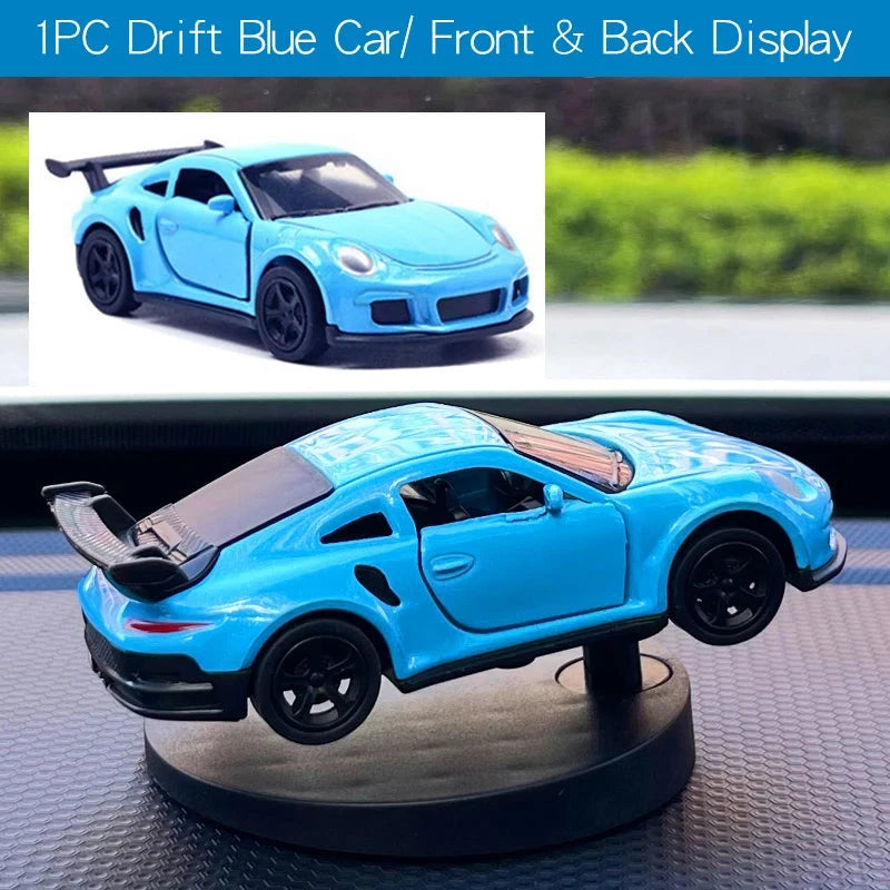 Drift Car dashboard toy model swing turning cool sports race auto ornaments interior accessories decor items fun decorations men Econic Blanks