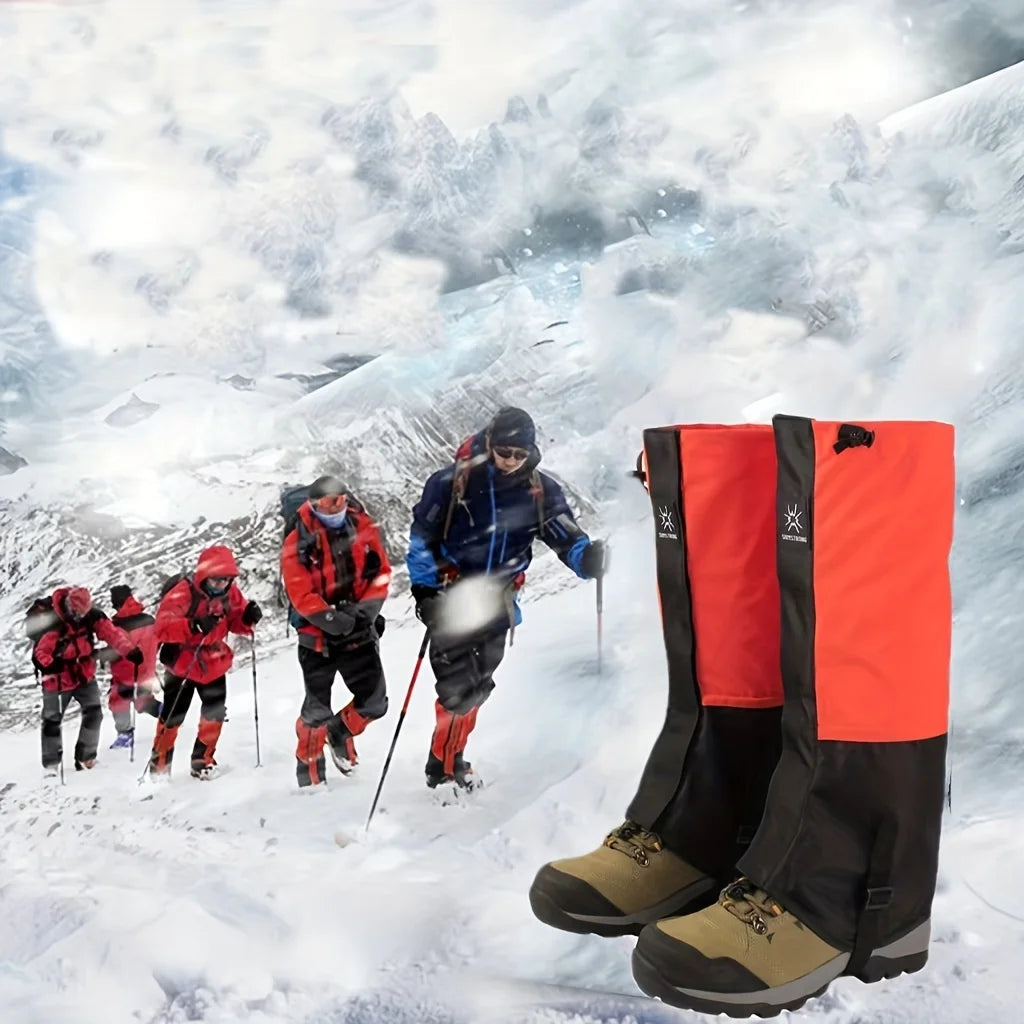 Waterproof Leg Gaiter Outdoor Snow Village Snow Cover Mountaineering Snow Desert Hiking Snow and Sand Prevention Leg Cover Skiin Quick Pick Grocers