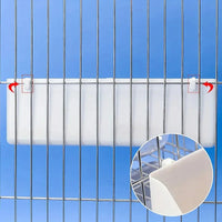 1 pc Double grid stand bird feeding trough parrot feeder Quick Pick Grocers
