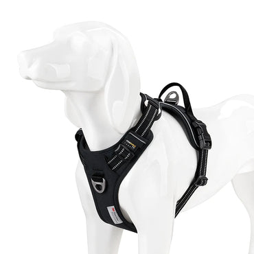 TRUE LOVE Pet Harness No Pull Nylon Reflective Dog Harness Adjustable Comfortable Control Step-in Brilliant Truelove TLH5654 Quick Pick Grocers